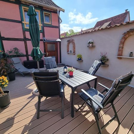 Ferienwohnung Goldstr.7 奎德林堡 外观 照片
