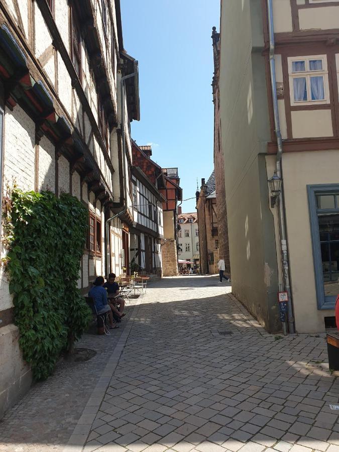 Ferienwohnung Goldstr.7 奎德林堡 外观 照片