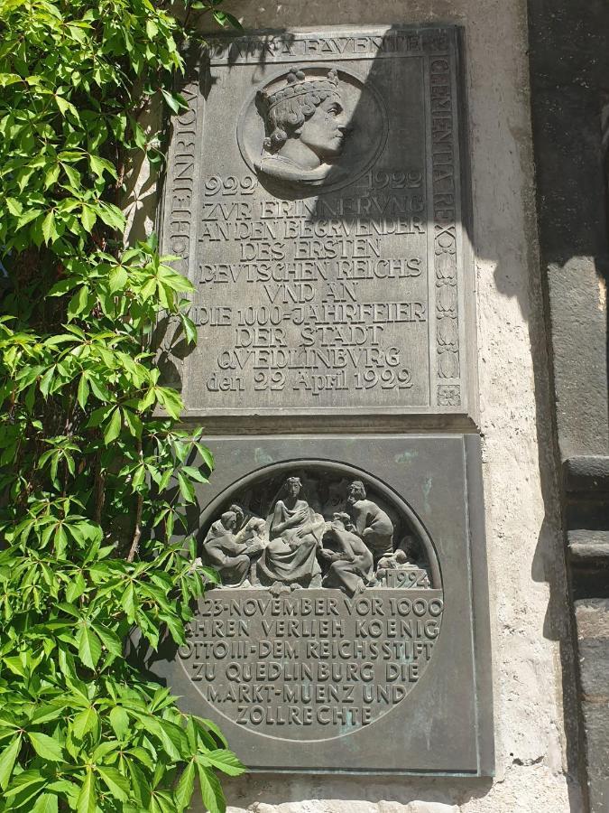 Ferienwohnung Goldstr.7 奎德林堡 外观 照片