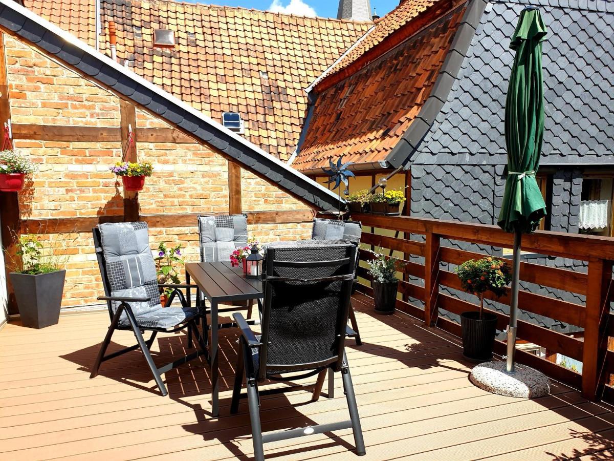 Ferienwohnung Goldstr.7 奎德林堡 外观 照片